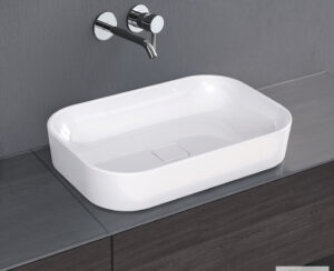 Νιπτήρας Πορσελάνης Centro 60x40 Bianco Ceramica White