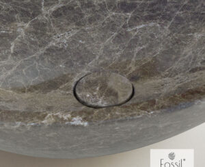 Τάπα Νιπτήρα Fossil Emperador Dark