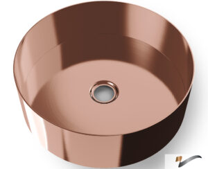 Νιπτήρας Milo Φ33 voss Inox PVD Rose-Gold Brushed