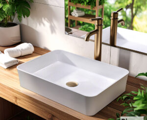ΝΙΠΤΗΡΑΣ SENTO 54,5x37 BIANCO CERAMICA WHITE