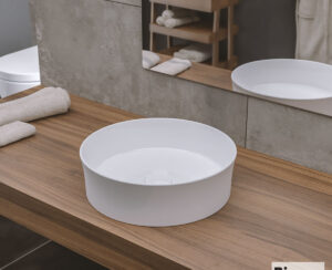 Νιπτηρας Elvira Φ38 Bianco Ceramica White