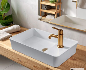 ΝΙΠΤΗΡΑΣ LINA 64x39,5 BIANCO CERAMICA WHITE