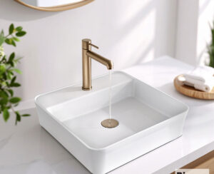 ΝΙΠΤΗΡΑΣ RONA 45x45 BIANCO CERAMICA WHITE