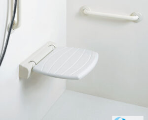 Kάθισμα τοίχου ανακλινόμενο 40x42 paint amea White