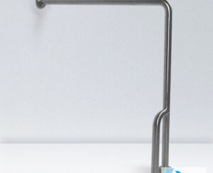 Μπάρα Τοίχου - Δαπέδου 80x87,7 AMEA Inox Matt