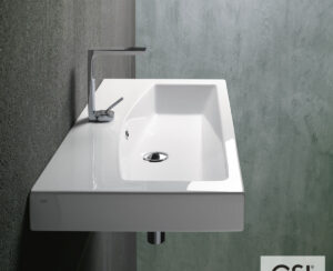 ΝΙΠΤΗΡΑΣ LOSANGA FLAT 90x42,5 (1 οπή+2 προχ.) GSI WHITE